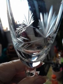 GLASSES - Pair of - Engraved