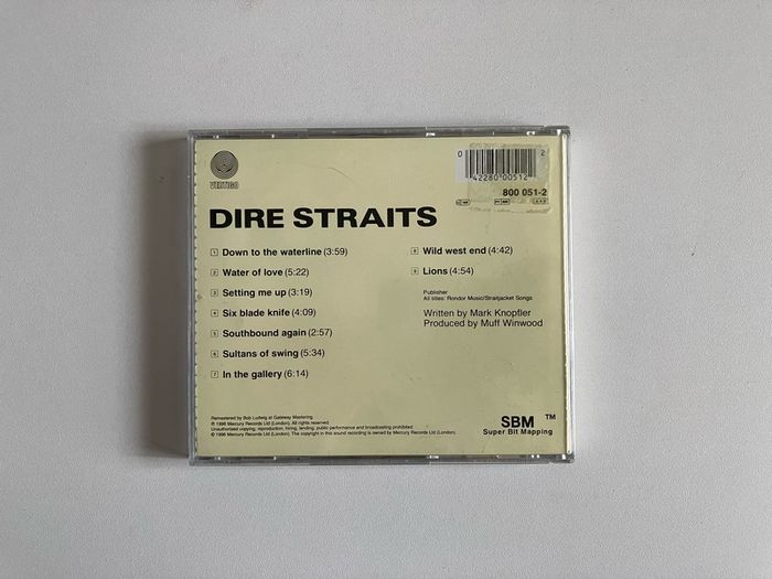 Dire Straits S/T CD Remaster NM
