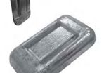 lead weights for diving spearfishing 1 kilo compact