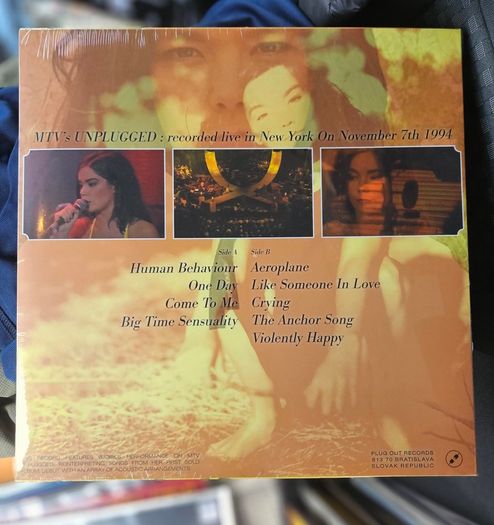 Bjork "Unplugged" Sealed Vinyl Album