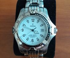 Festina Divers Style Watch, vintage early 2000's, Quartz Movement, Stainless Steel Case and Back. Collectable. Swiss Made.