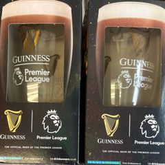 Birra Moretti Sale di mare guinness Pint Glass Beer Limited edition Heineken Stella Bavaria Pint Glasses Beer Heineken carlsberg Pint beer Glass brand new with box