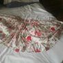 river island red floral skirt Image 8