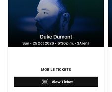 duke dumont tickets