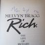 The Life Of Richard Burton By Melvyn Bragg, Signed Image 2