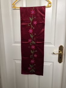 Accessorize Scarf - Velvet Embroidered