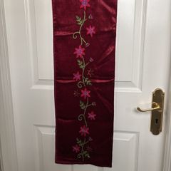 Accessorize Scarf - Velvet Embroidered