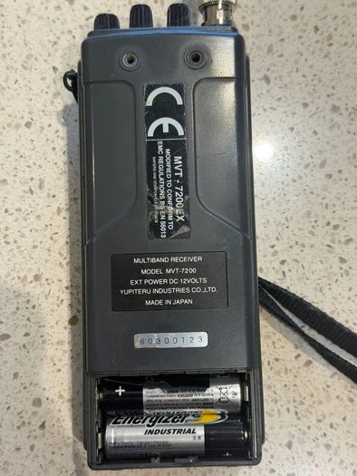 Yupiteru MVT-7200 Multi-band Reveiver scanner