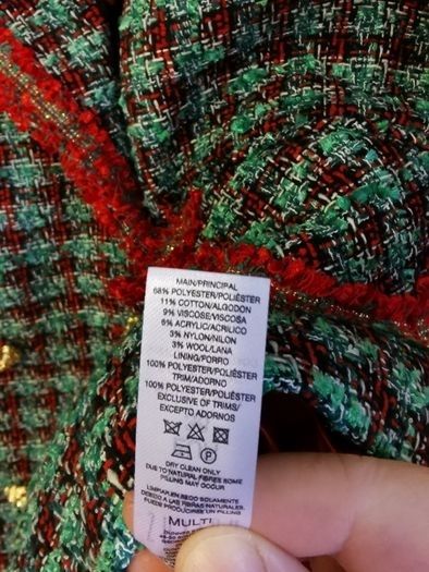BNWT - Savida Tartan Suit Jacket UK 10