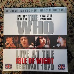 The Who: isle of white festival 1970 blue vinyl