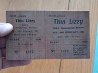 main image for ad Thin Lizzy  replica concert ticket