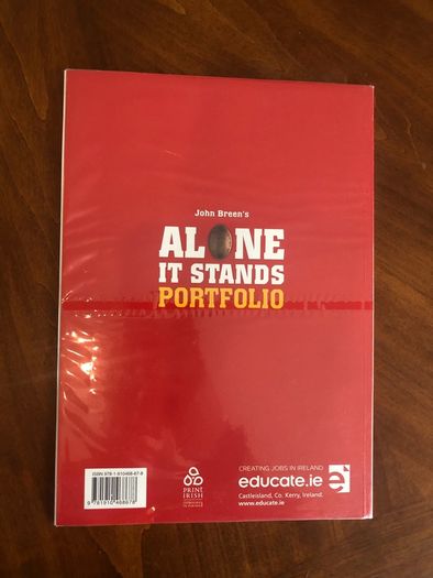 NEW Alone it stands book & portfolio