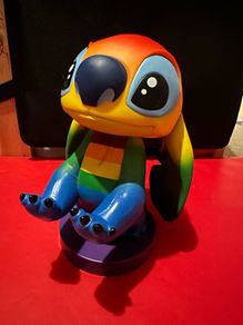 Cable Guys - Disney Lilo & Stitch Rainbow Stitch Gaming Accessories Holder & Phone Stand