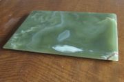 Unique Rare Brazilian Dark Green Onyx Plinth / Base