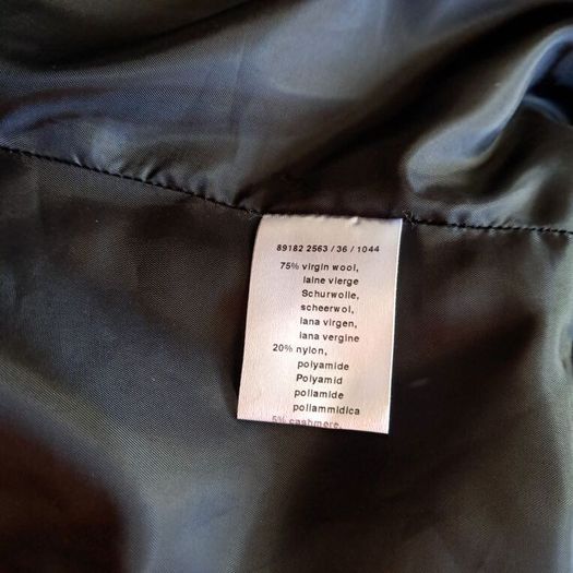 Fuchs schmitt coat Size large ptp 23" black In excellent condition