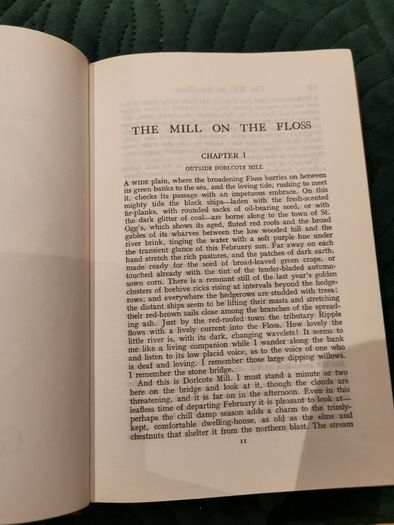 The mill on the floss by George Eliot hardback