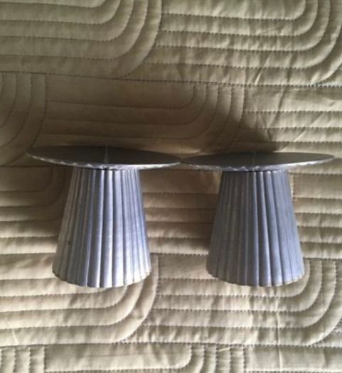 Fluted Pillar Candle Holder