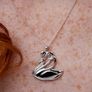 DECLAN KILLEN Sterling Silver BNIB Children of Lir Pendant Image 4