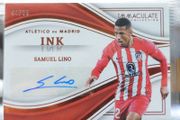 Samuel Lino Atletico Madrid Panini Immaculate auto