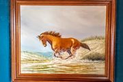 Oil painting on canvas Mcdonald