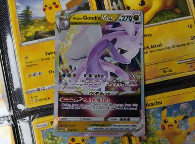 Hisuian Goodra VSTAR ! Ultra Rare ! from Lost Origin Set ! English ! 2022 ! Pokemon Card !