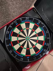 Samarui 4 Dartboard Plasma Dartboard Light + Phone Holder