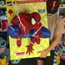 3D Printed Spiderman Wall Mounted Figure Image 4