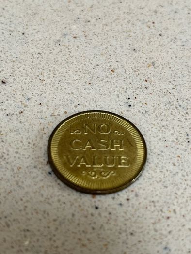 Malibu Grand Prix Arcade Game Token