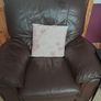 Leather couch & 2 armchairs Image 3