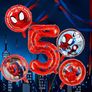 Spiderman 5th birthday set party decorations Image 3