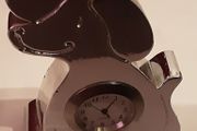 small dog clock