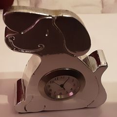 small dog clock