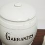 20th Century Set of 6 Antique Cream Pottery Storage Jars, 1900s. Image 7