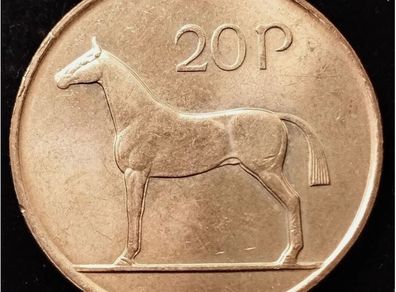 Ireland - 2000 - 20 Pence - Horse - UNC - KM.25 - [2576]