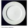 2  Extra Large White PAGNOSSIN  President Dinner Plates Treviso Image 2