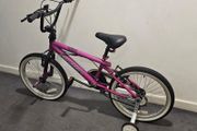 Girls bike 20inch Bmx Stabilisers