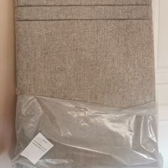 grey kingsize headboard