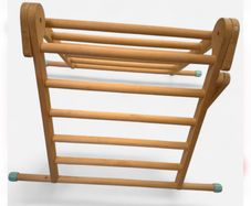 Climbing wooden triangles activity toy for toddler