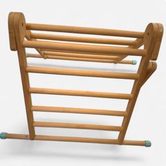 Climbing wooden triangles activity toy for toddler