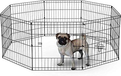 8 Panel Playpen Suitable for Dogs/Puppies/Cats