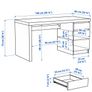 IKEA MALM Office desk Image 5
