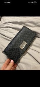 GUESS monogram purse