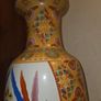 Large Antique Hand Painted Chinese Vase Image 8