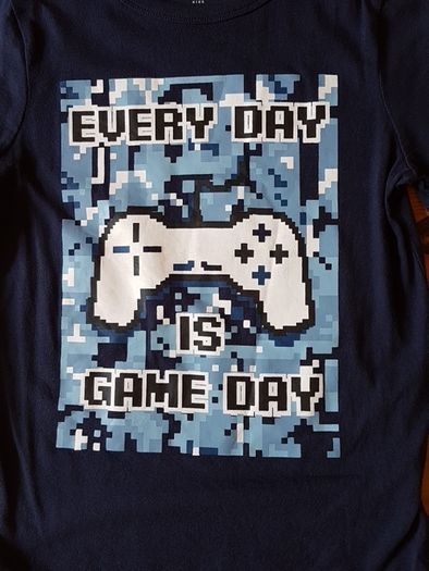 Age 6-7 GAP Every Day is Game Day Teeshirt