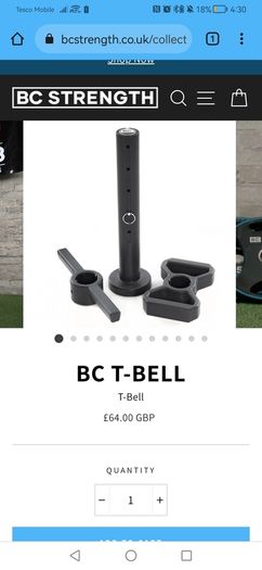 BC Strength T Bell