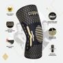 Copper Knee Support for Women/Men 2 Pack - Best Knee Brace Compression Sleeve Support for Arthritis, Knee Pain, Meniscus Tear, ACL, MCL, Joint Pain Relief, Running, Sports, Squats Image 6