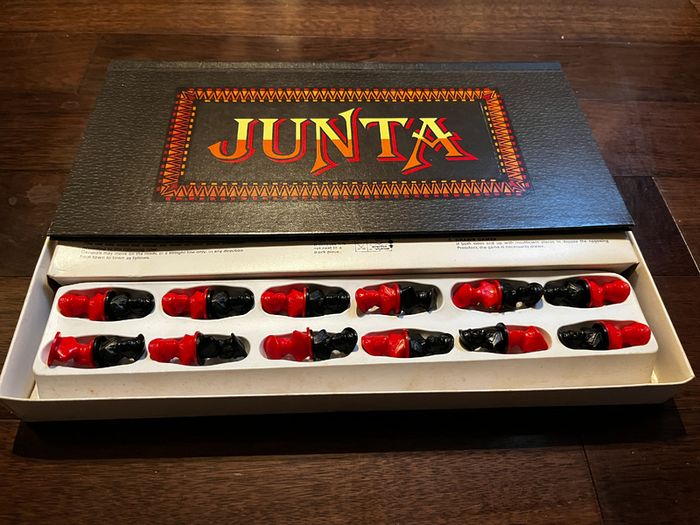 Vintage Junta Board Game By Capri - 1975 - Complete