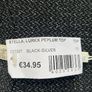 Stella black sliver lured peplum top size 12 Image 3