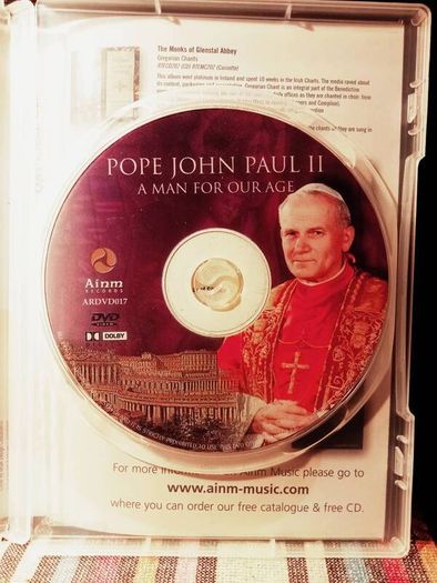 Pope John Paul II. A Man For Our Age.DVD.