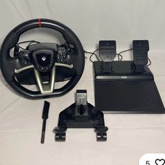 RWO Xbox steering wheel and pedals